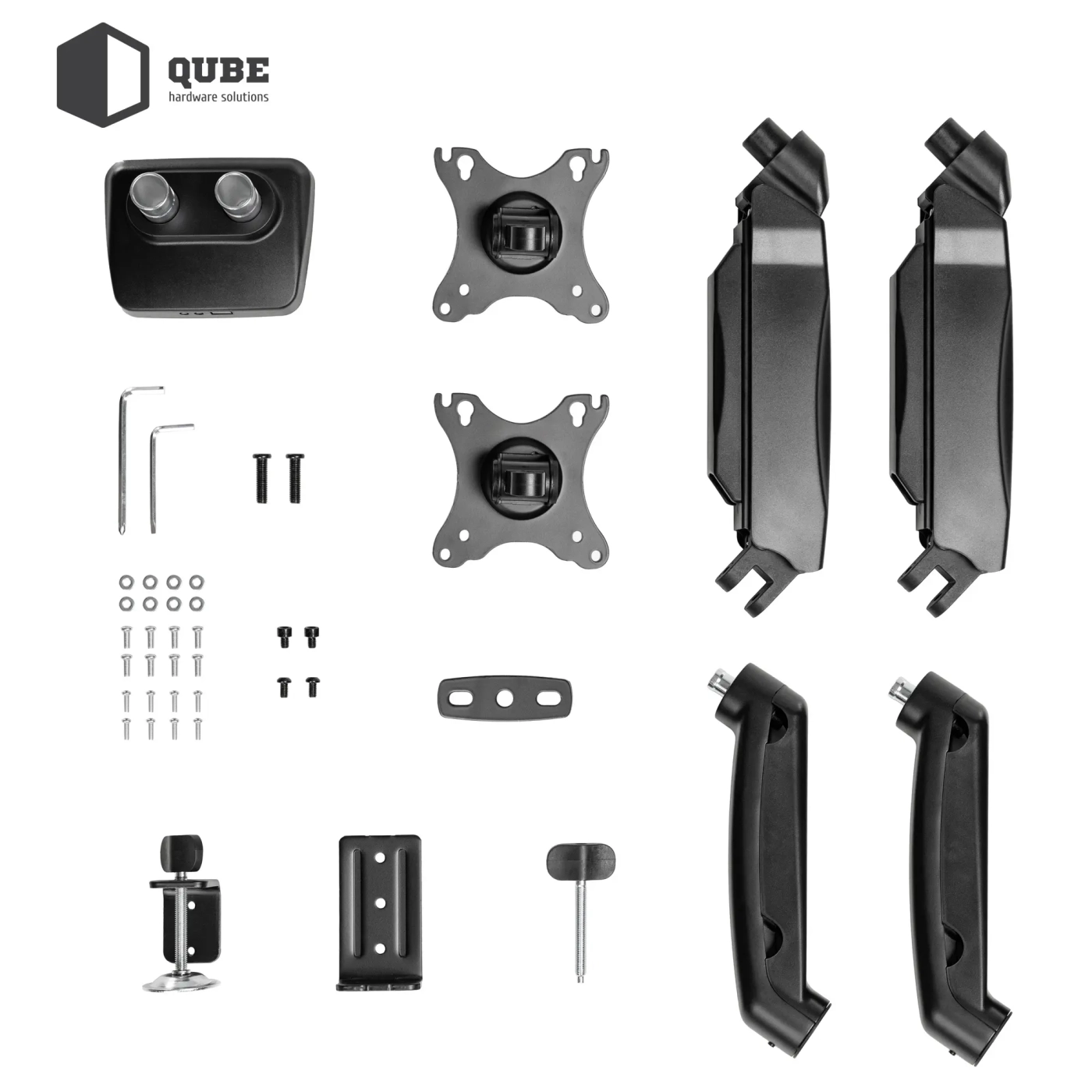 Купить Крепление для монитора (кронштейн) Qube 3209BD до 2x32" 2-9 кг - фото 16