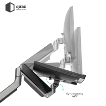 Купить Крепление для монитора (кронштейн) Qube 4918S до 49" 1-18 кг - фото 11