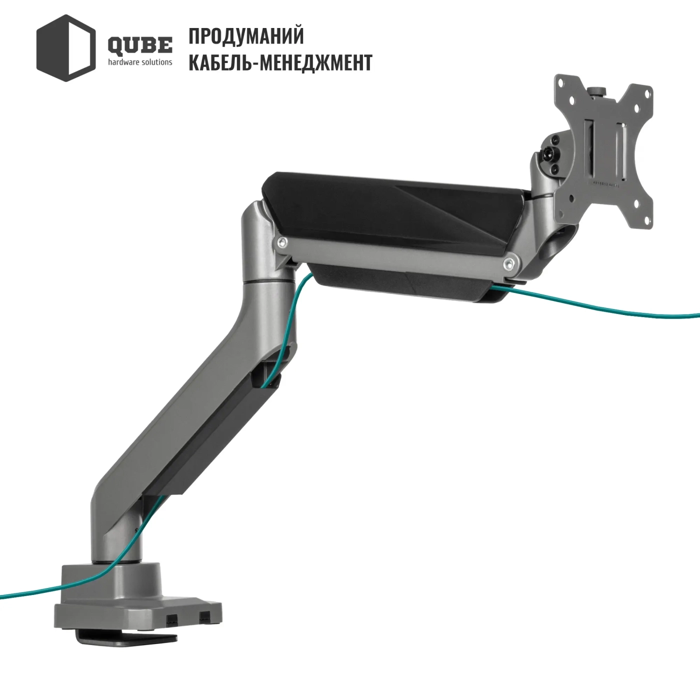 Купить Крепление для монитора (кронштейн) Qube 4918S до 49" 1-18 кг - фото 13