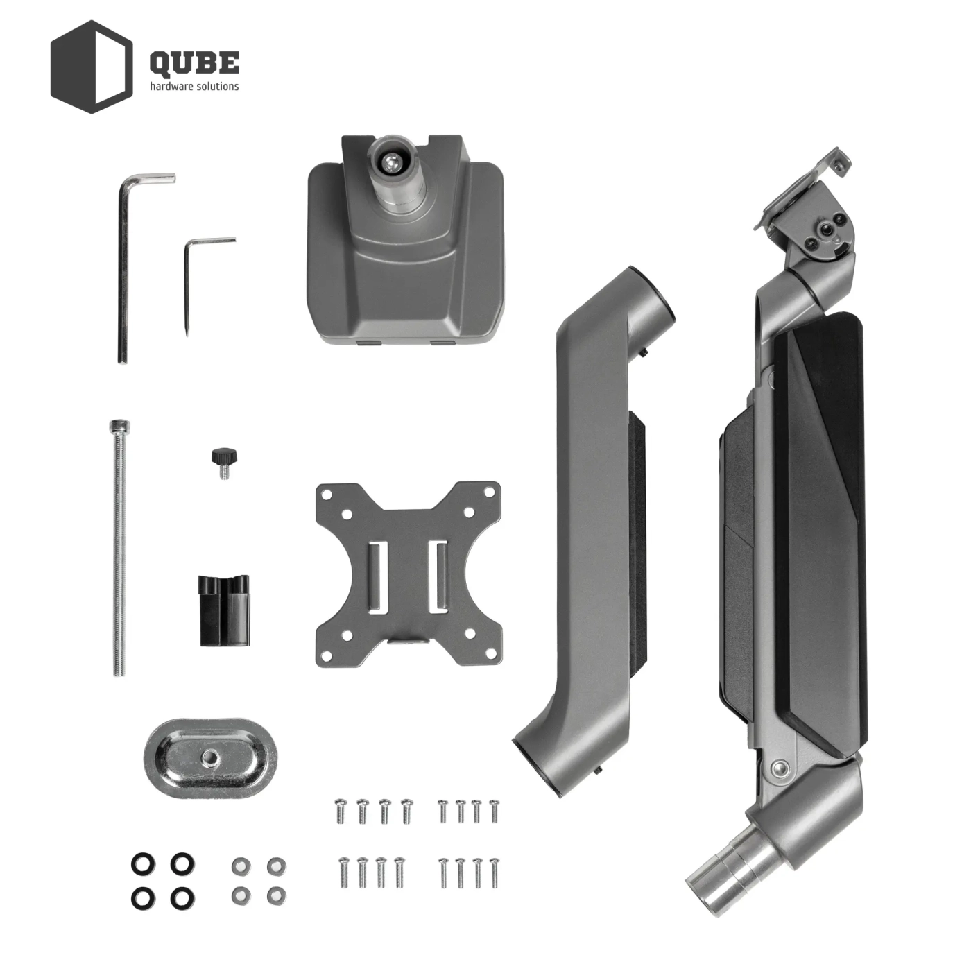 Купить Крепление для монитора (кронштейн) Qube 4918S до 49" 1-18 кг - фото 20