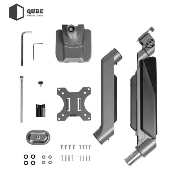 Купить Крепление для монитора (кронштейн) Qube 4918S до 49" 1-18 кг - фото 20