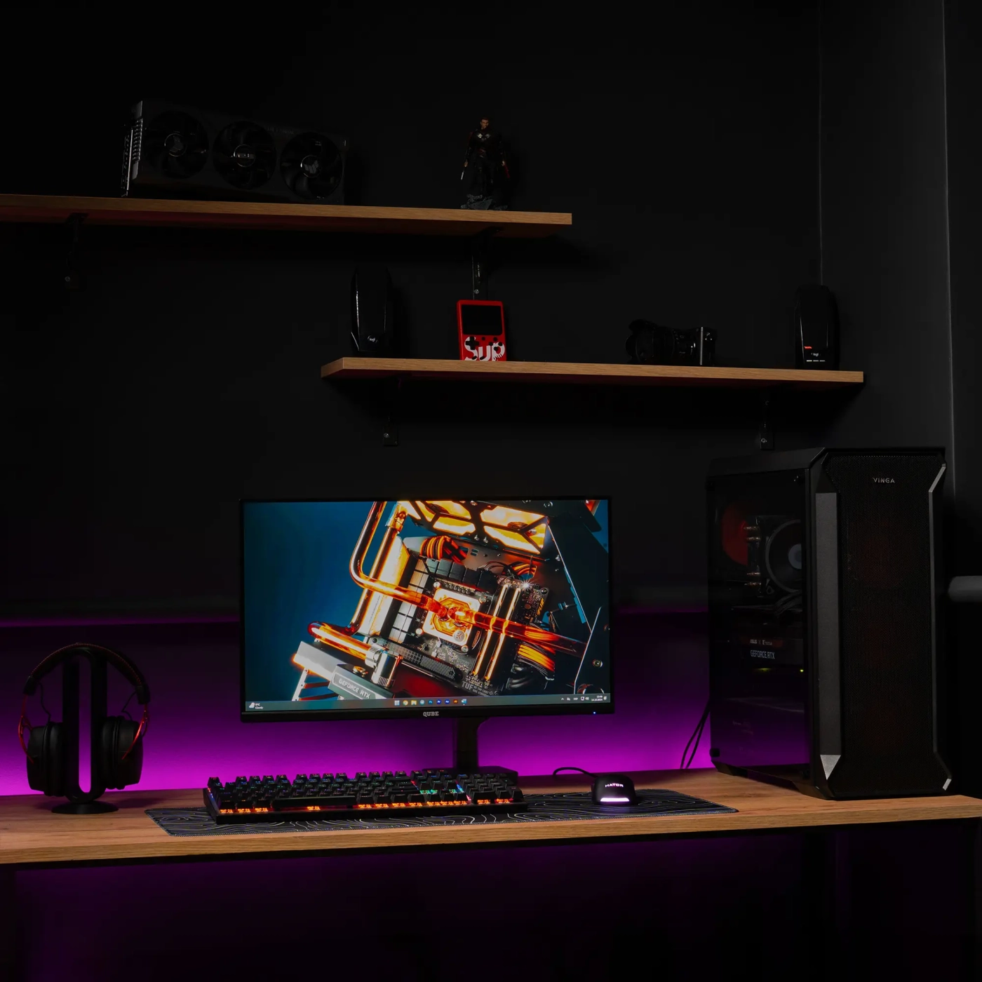 Купить Крепление для монитора (кронштейн) Qube 4920G до 49" 2-20 кг - фото 9