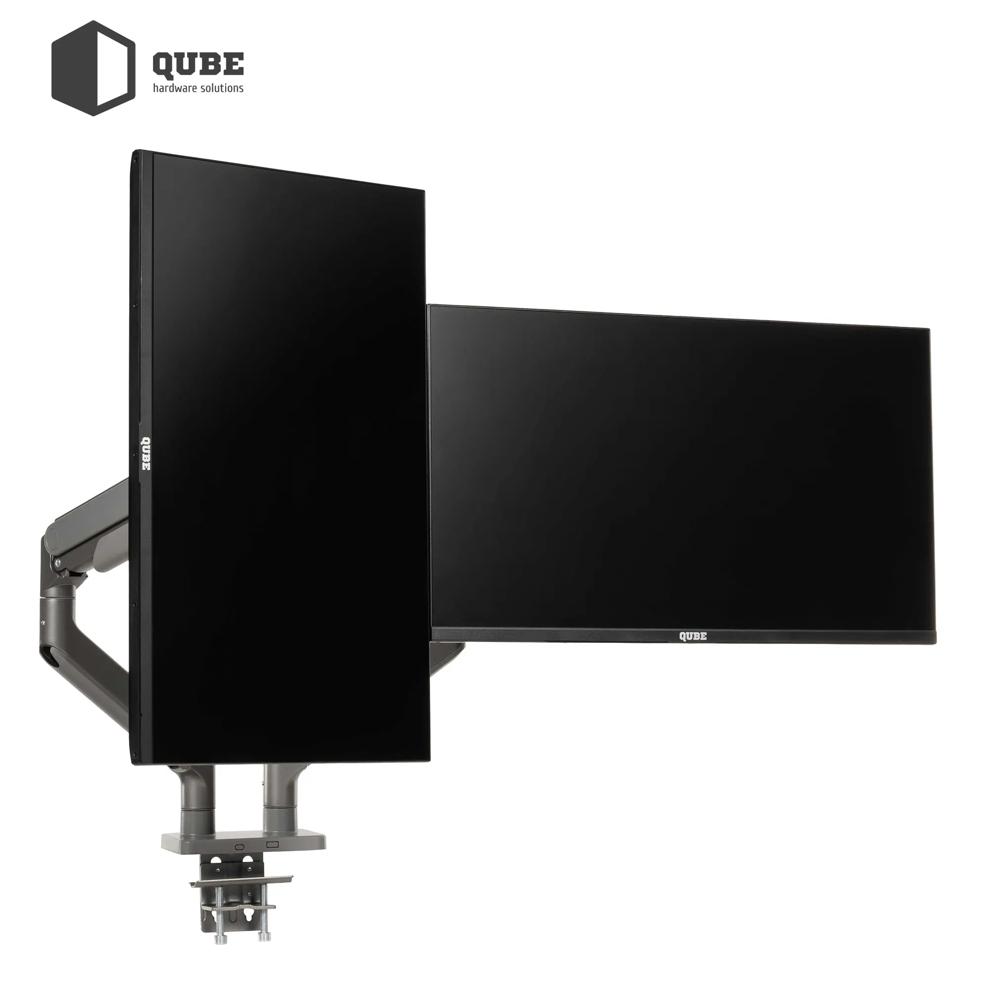 Купить Крепление для монитора (кронштейн) Qube 4520GD до 2x45" 2-20 кг - фото 13