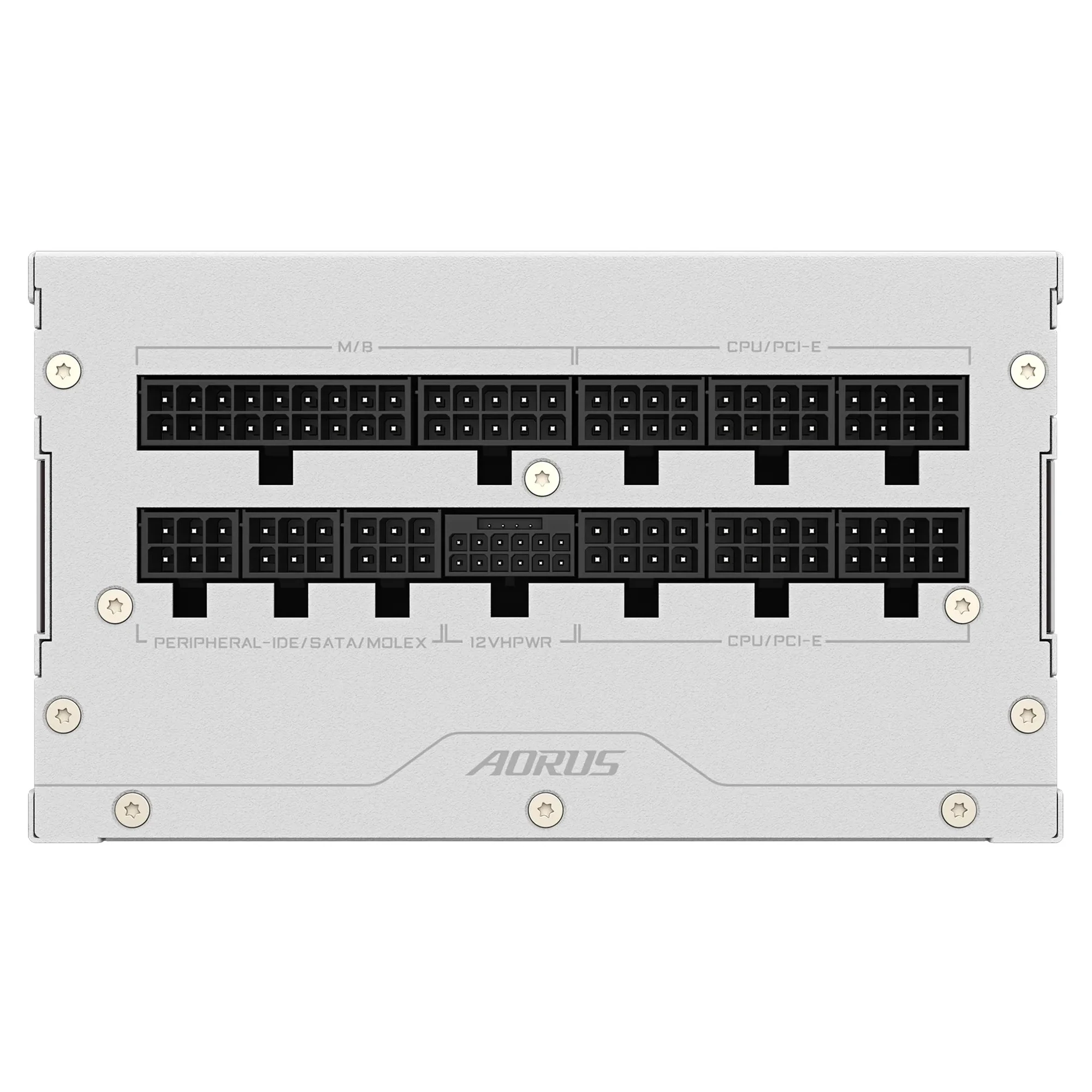 Купить Блок питания Gigabyte AE1000PM PG5 1000W 80+ Platinum Modular PCIe 5.0 (GP-AE1000PM PG5 ICE) White - фото 4