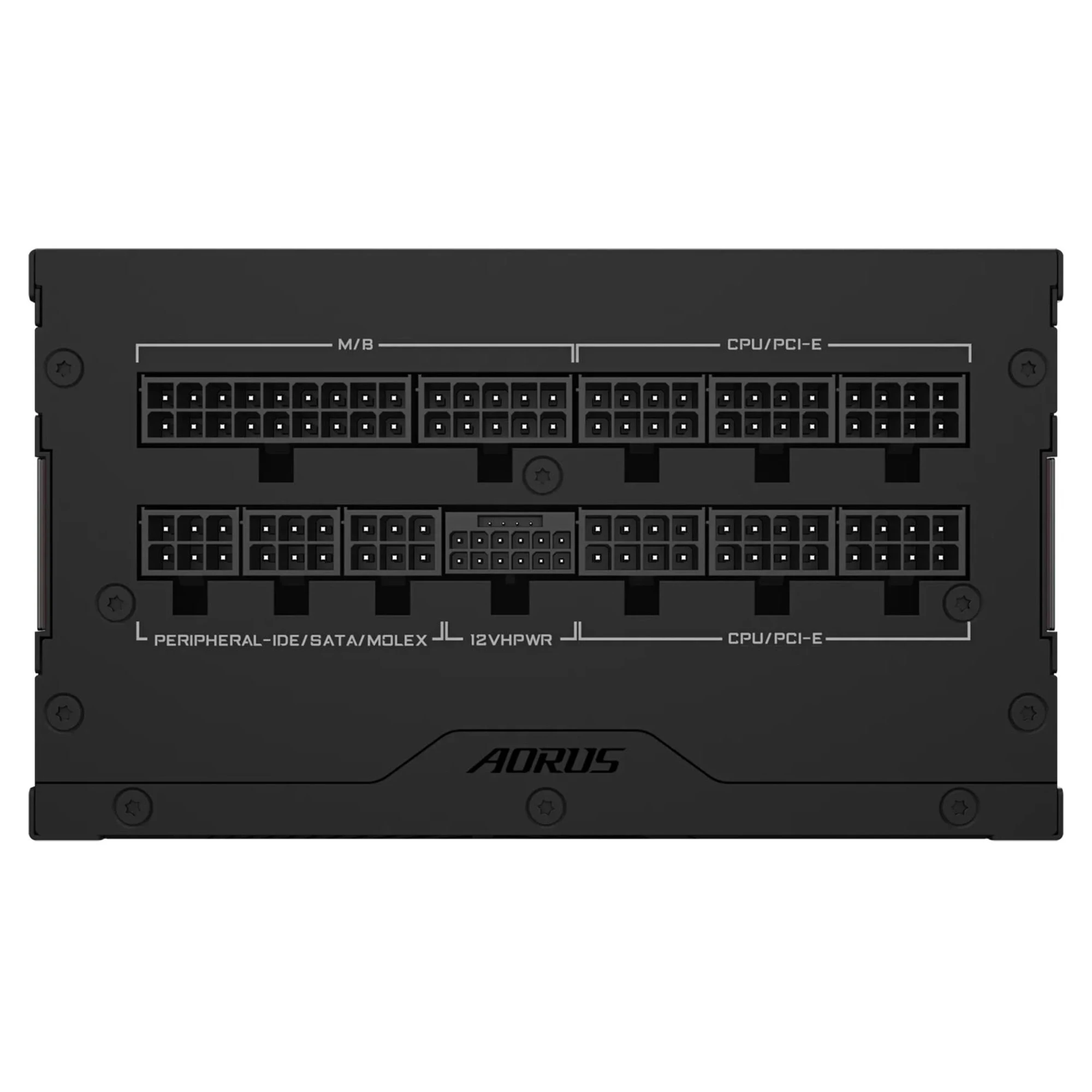 Купить Блок питания Gigabyte AE1000PM PG5 1000W 80+ Platinum Modular PCIe 5.0 (GP-AE1000PM PG5) Black - фото 4