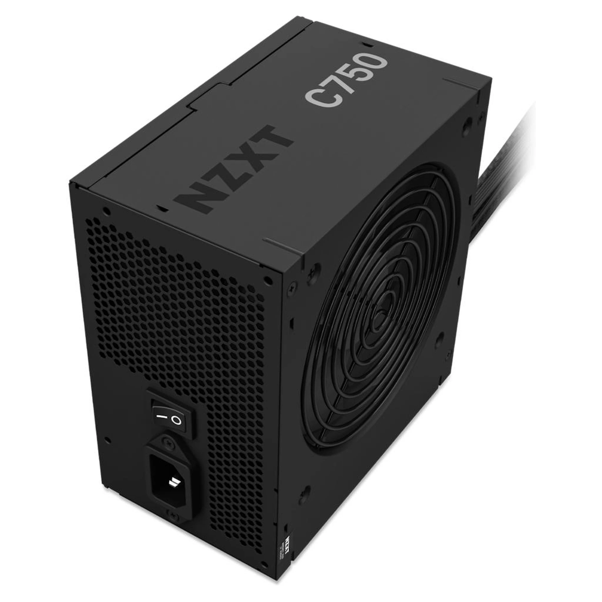 Купить Блок питания NZXT C750 750W 80+ Bronze Black (PA-7B2BB-EU) - фото 4