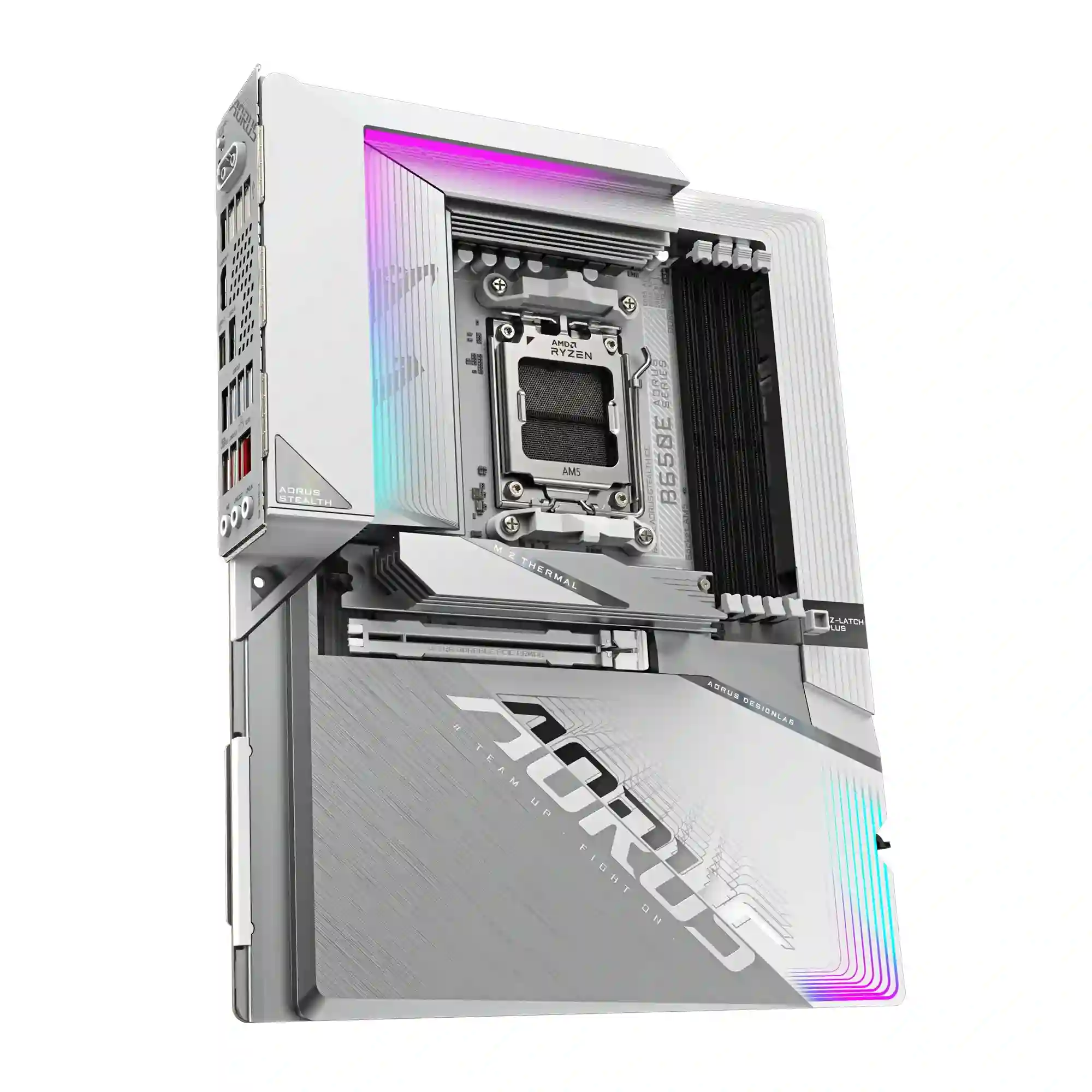 Купити Материнська плата GIGABYTE B650E AORUS STEALTH ICE - фото 2