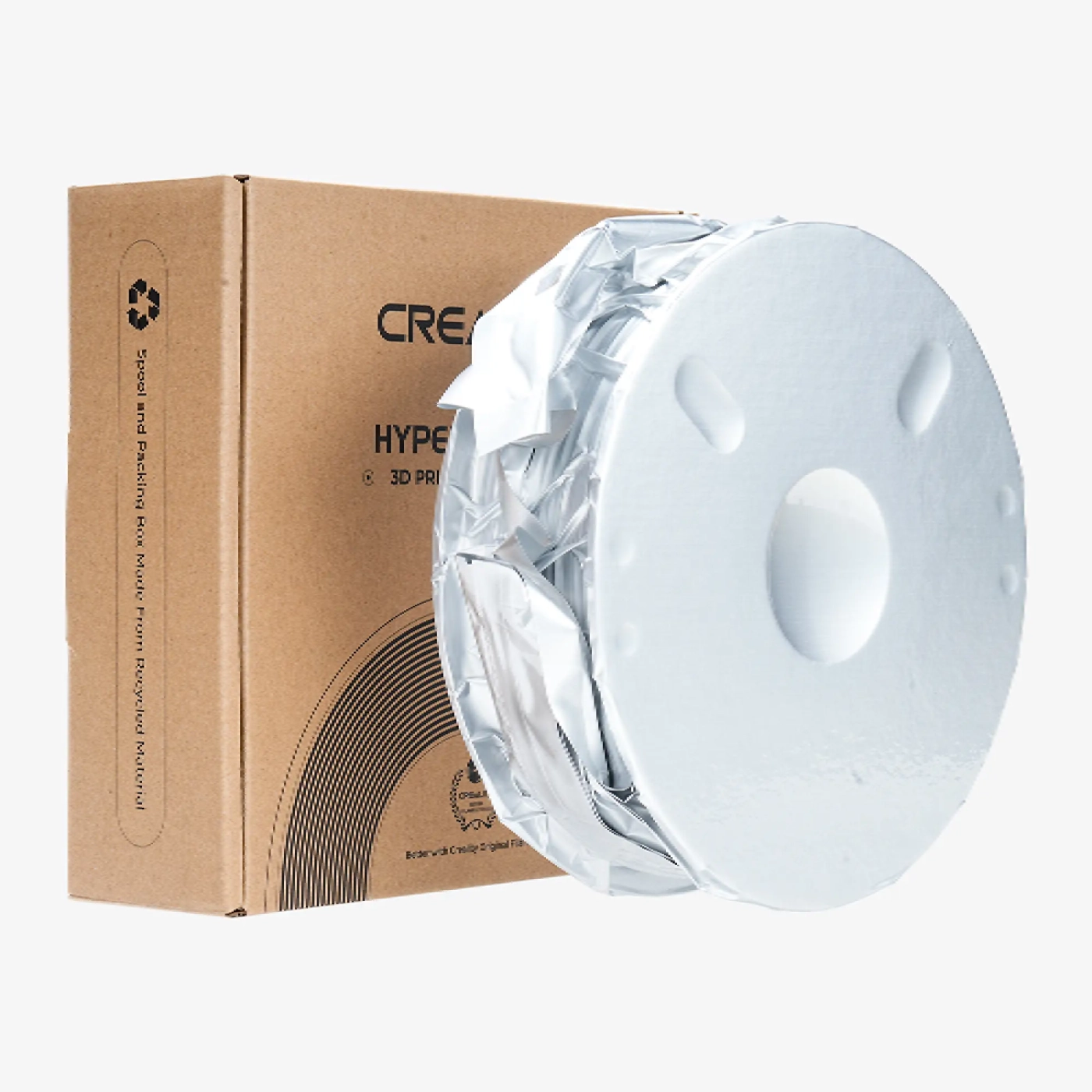 Купить Hyper PC Filament (пластик) для 3D принтера CREALITY 1кг, 1.75мм, прозрачный (3301070013) - фото 4