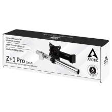 Купить Дополнительное крепление для монитора (кронштейн) Arctic Z+1 Pro (Gen 3) (AEMNT00055A) - фото 7