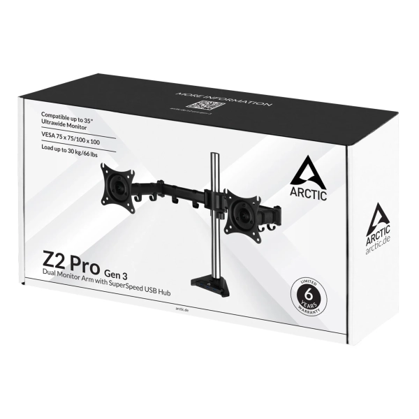 Купить Крепление для монитора (кронштейн) Arctic Z2 Pro (Gen 3) (AEMNT00050A) - фото 8