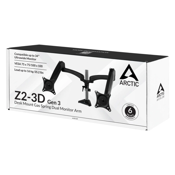 Купить Крепление для монитора (кронштейн) Arctic Z2-3D (Gen 3) (AEMNT00057A) - фото 13