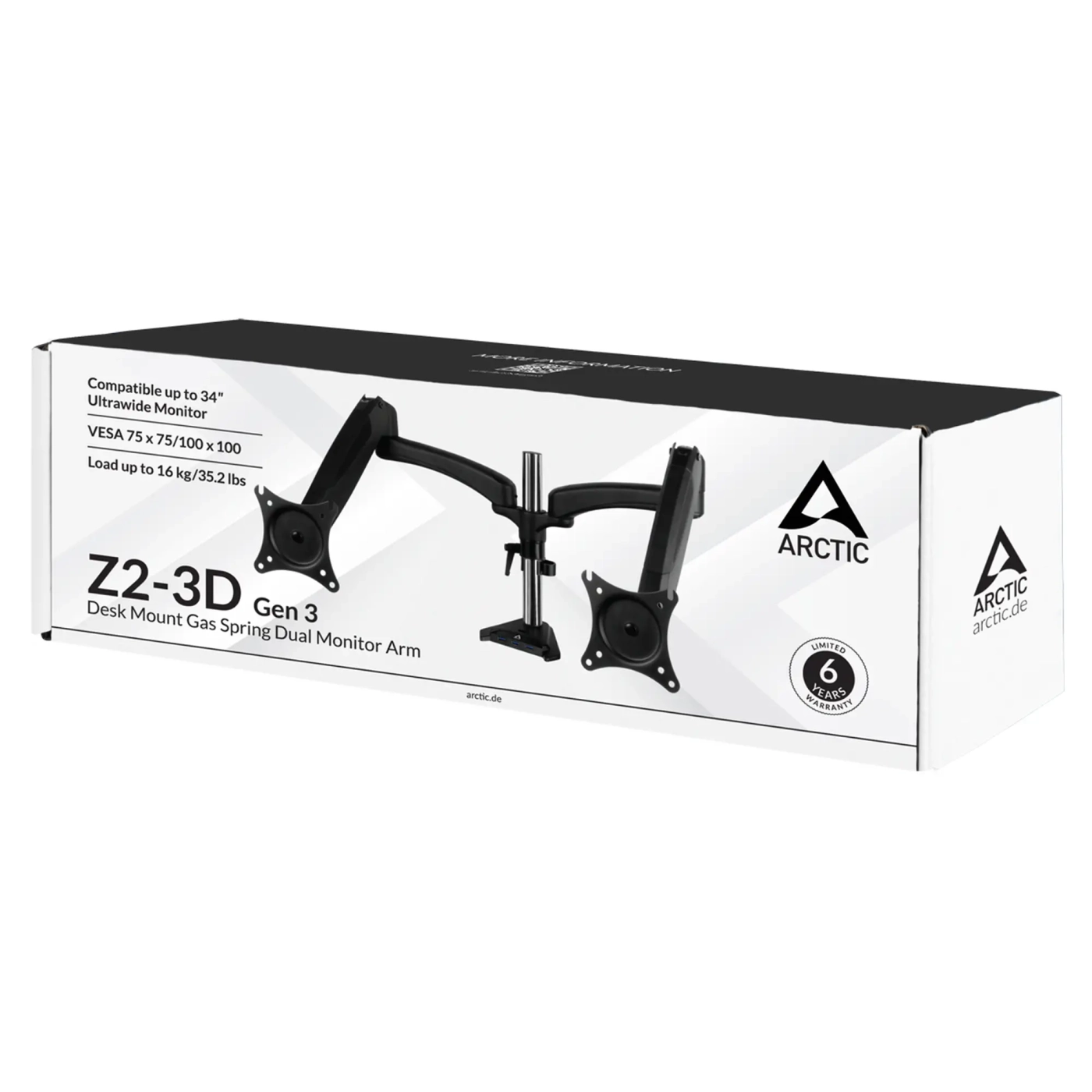 Купить Крепление для монитора (кронштейн) Arctic Z1-3D (Gen3) (AEMNT00059A) - фото 14