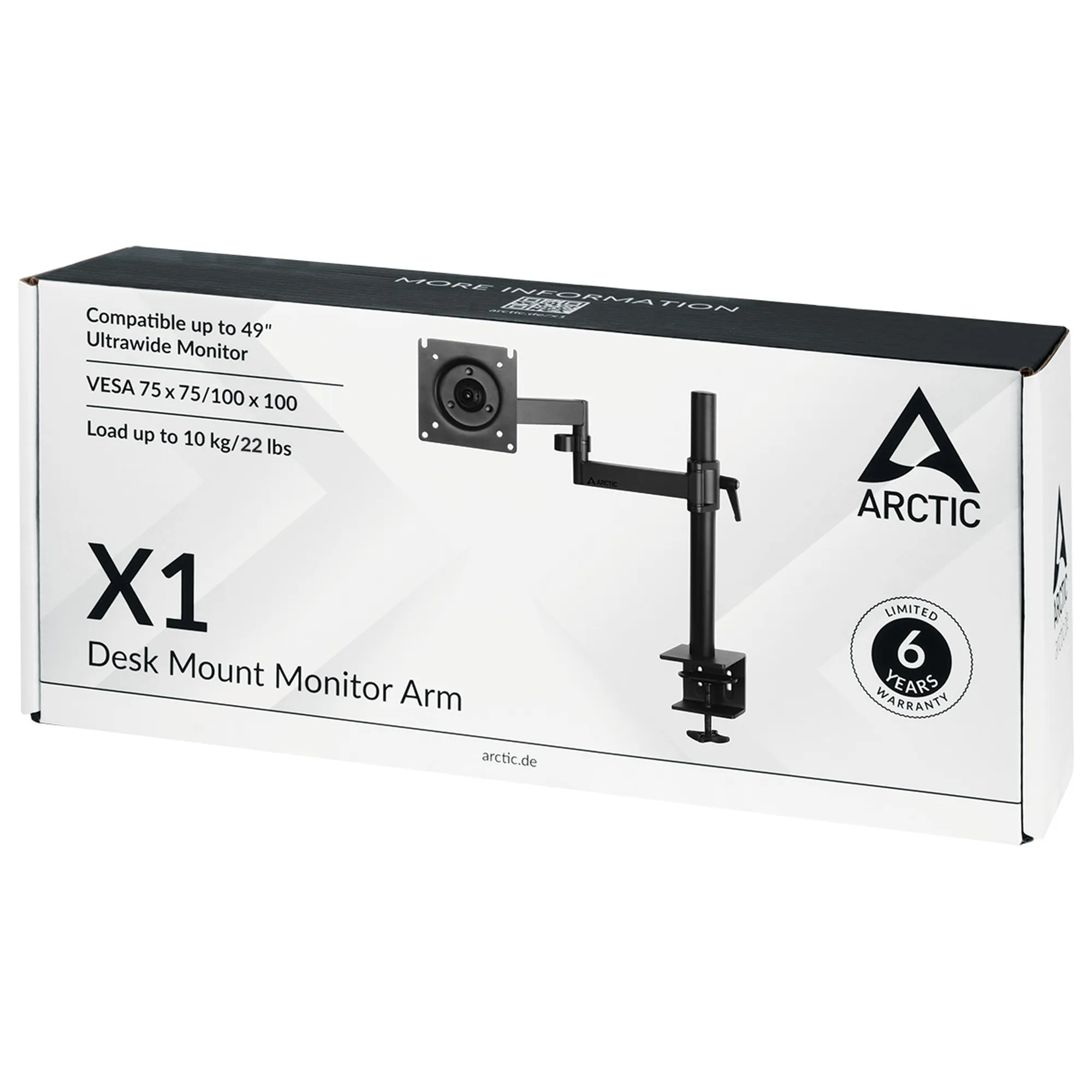 Купить Крепление для монитора (кронштейн) Arctic X1 (AEMNT00061A) - фото 6