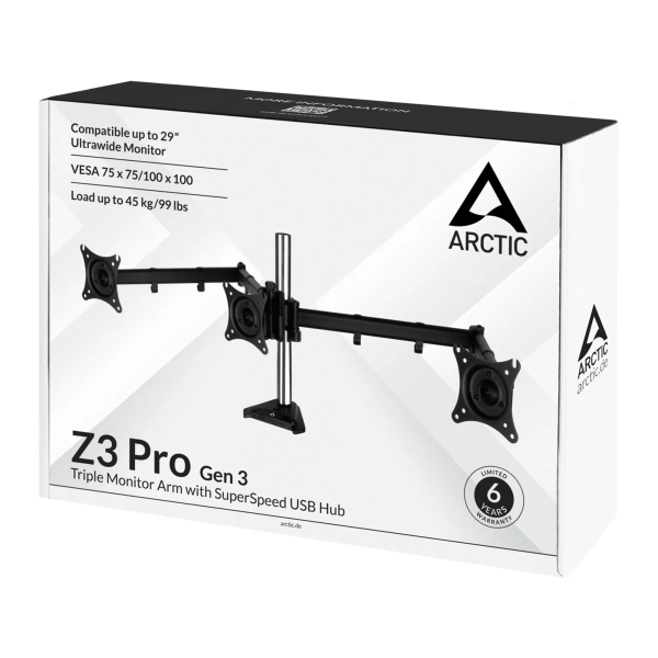 Купить Крепление для монитора (кронштейн) Arctic Z3 Pro (Gen 3) (AEMNT00051A) - фото 14