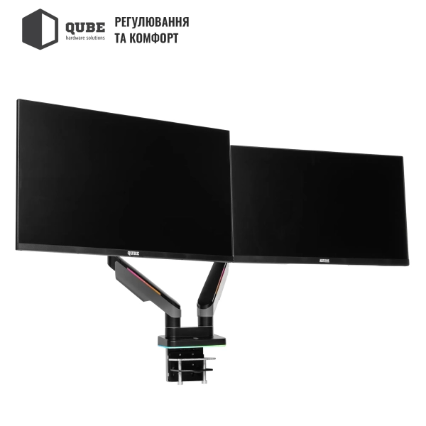 Купить Крепление для монитора (кронштейн) Qube RGB3520GD до 2x35" 2-20 кг - фото 10