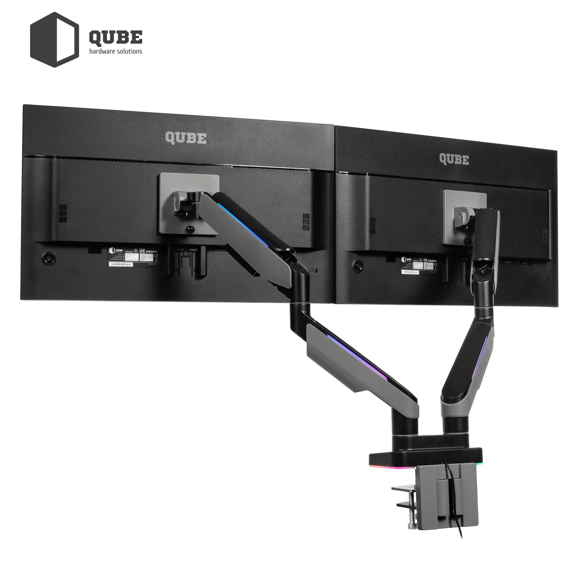 Купить Крепление для монитора (кронштейн) Qube RGB3520GD до 2x35" 2-20 кг - фото 14