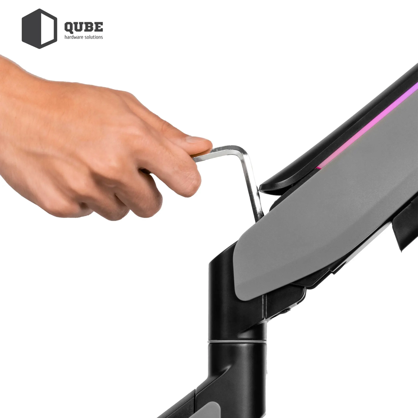 Купить Крепление для монитора (кронштейн) Qube RGB3520GD до 2x35" 2-20 кг - фото 18