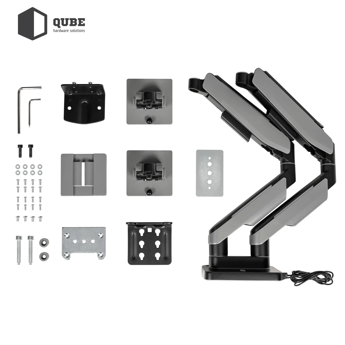 Купить Крепление для монитора (кронштейн) Qube RGB3520GD до 2x35" 2-20 кг - фото 20