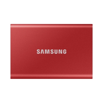 Купить SSD диск Samsung T7 Red 500GB USB-C (MU-PC500R/WW) - фото 1