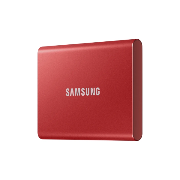Купить SSD диск Samsung T7 Red 1TB USB-C (MU-PC1T0R/WW) - фото 3