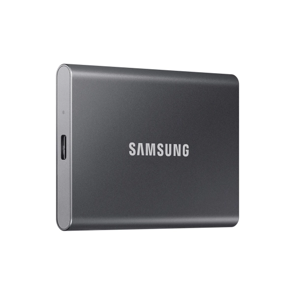 Купить SSD диск Samsung T7 Gray 2TB USB-C (MU-PC2T0T/WW) - фото 2
