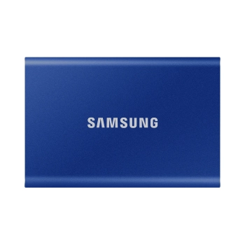 Купить SSD диск Samsung T7 Blue 2TB USB-C (MU-PC2T0H/WW) - фото 1