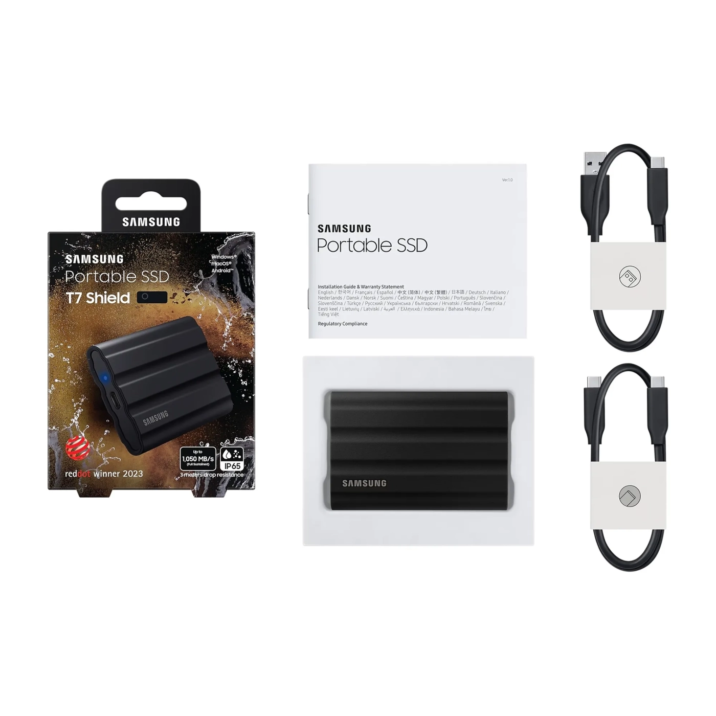 Купити SSD диск Samsung T7 Shield Black 2TB USB-C (MU-PE2T0S/EU) - фото 8