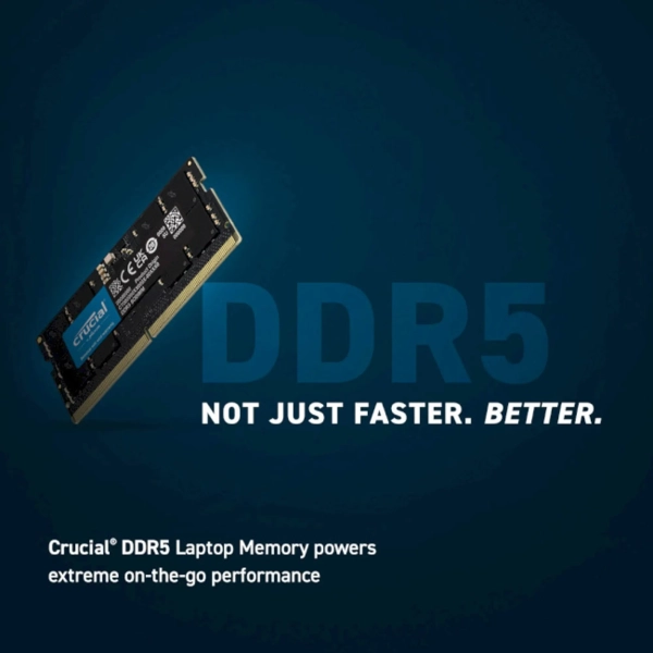Купить Модуль памяти Crucial DDR5-5200 SODIMM 32GB (CT32G52C42S5) - фото 4