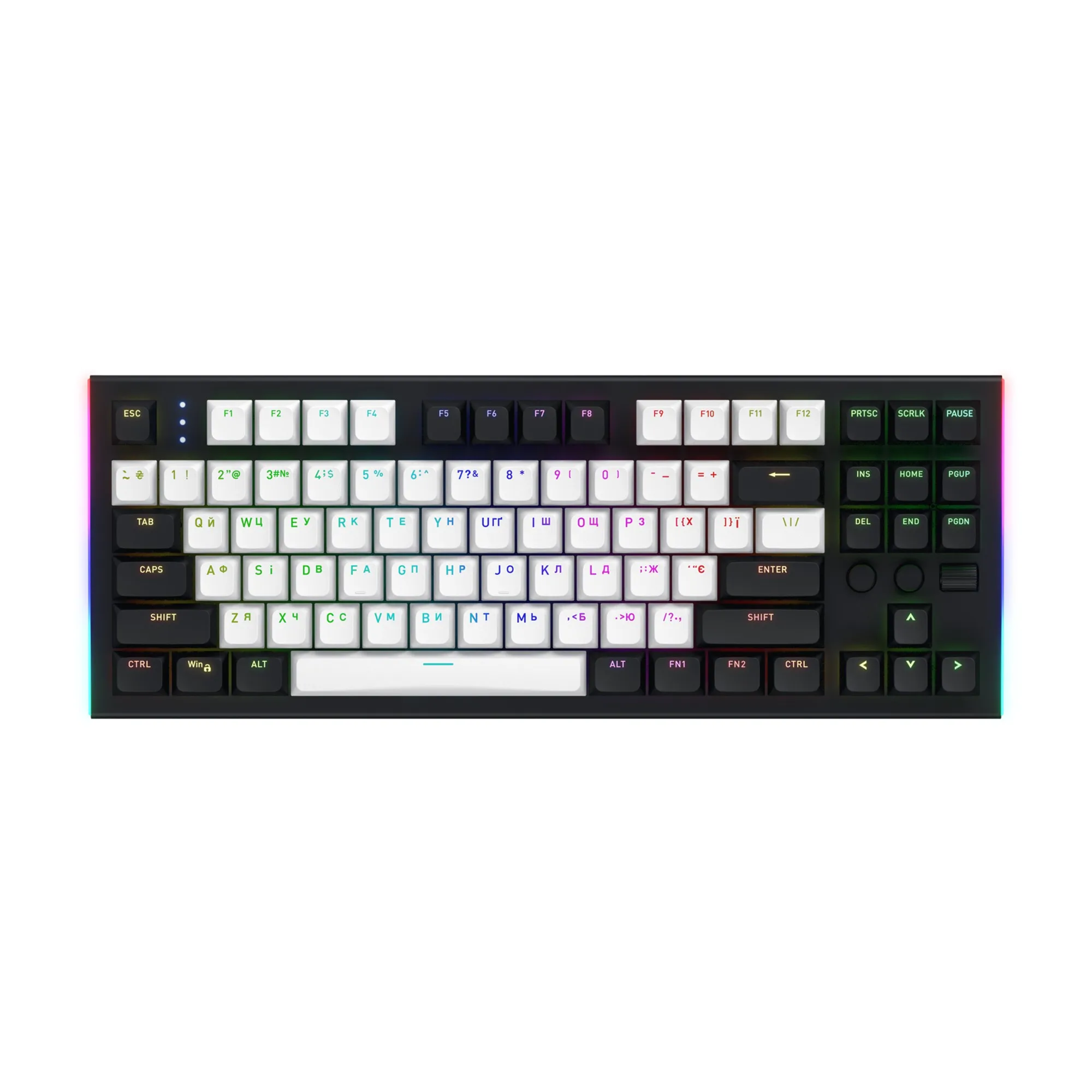 Купити Клавіатура HATOR Gravity TKL Orange Black (HTK560UA) - фото 1