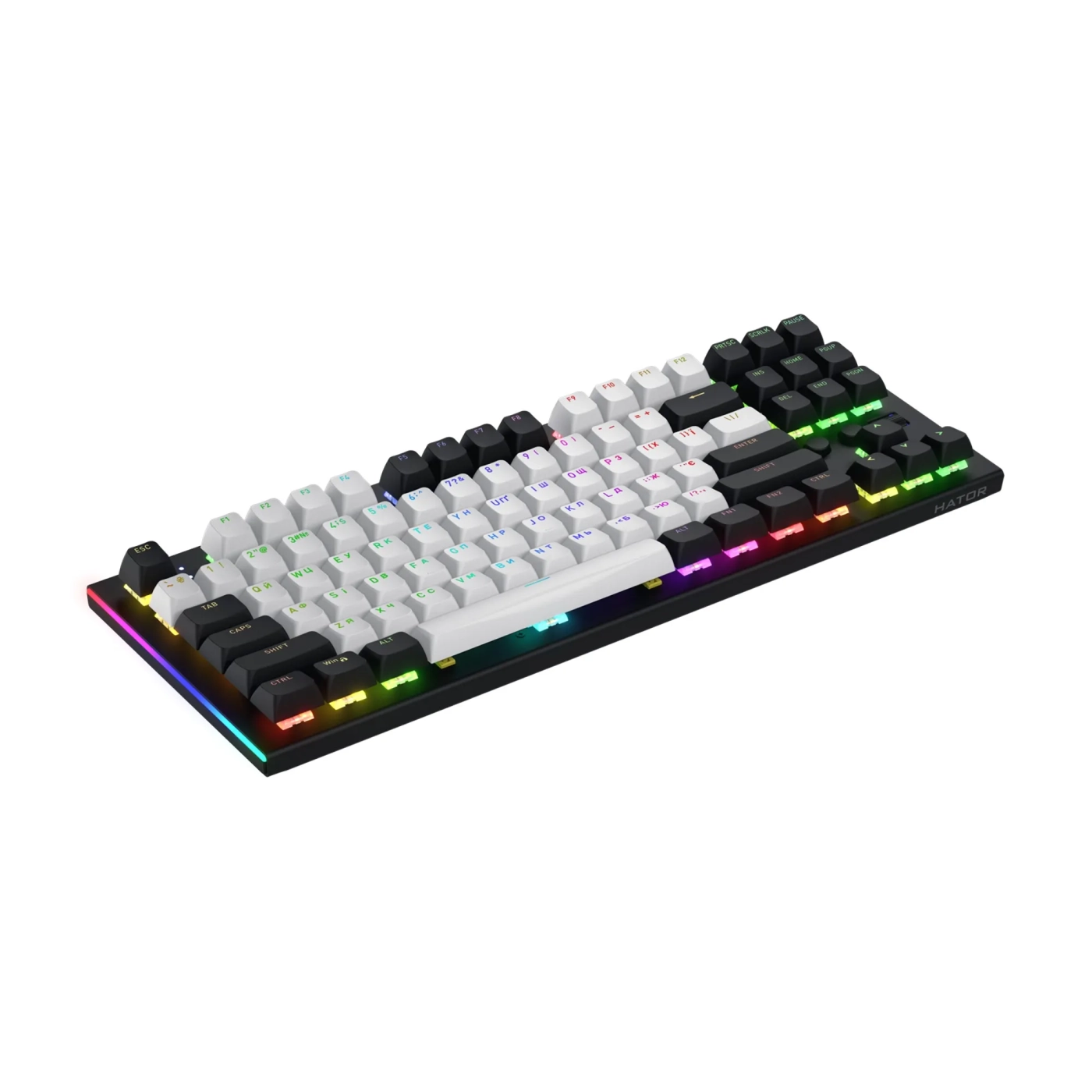 Купити Клавіатура HATOR Gravity TKL Orange Black (HTK560UA) - фото 3