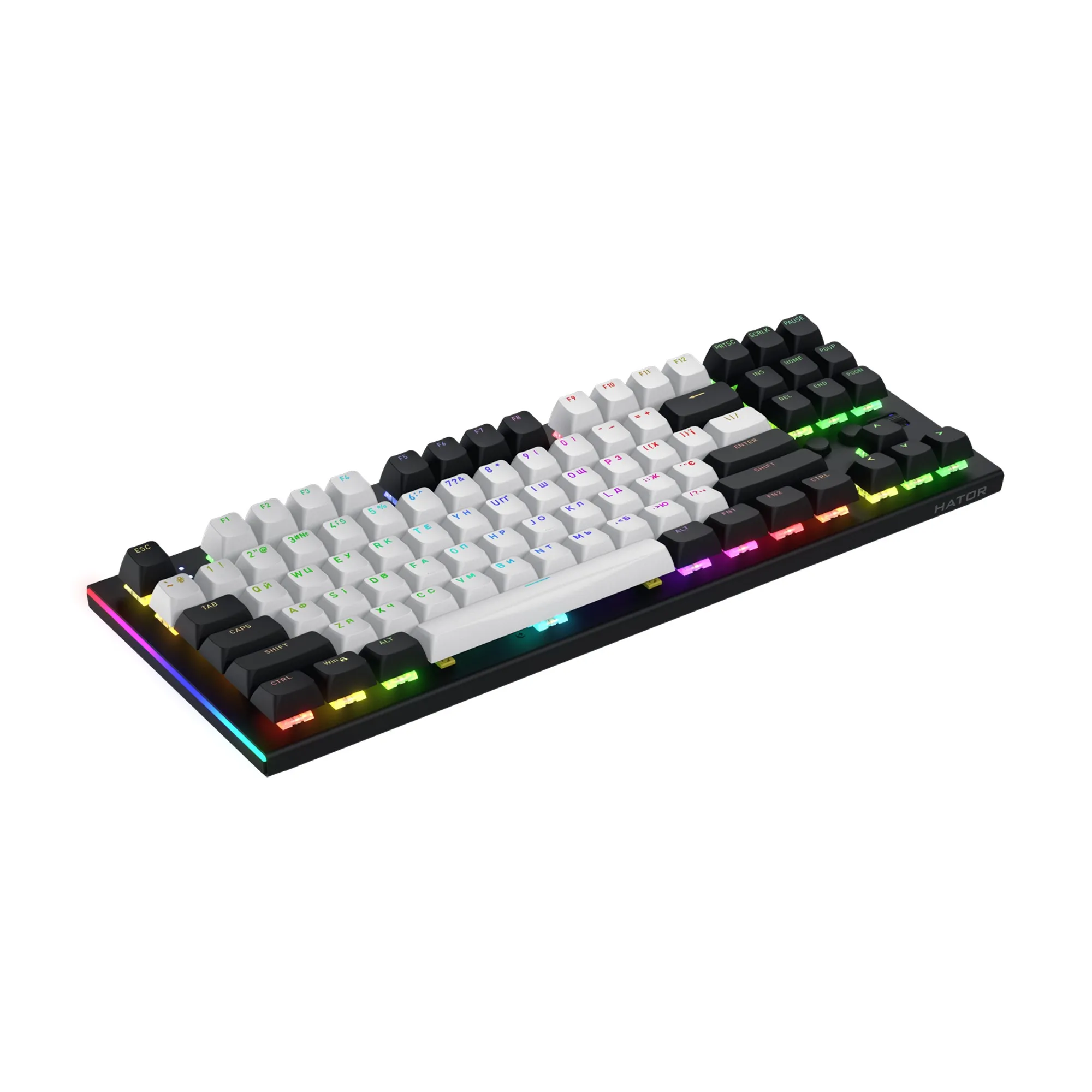 Купити Клавіатура HATOR Gravity TKL Orange Black (HTK560UA) - фото 3