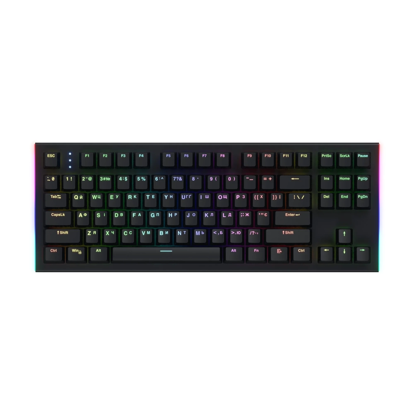 Купити Клавіатура HATOR Gravity X TKL Orange Black(HTK550UA) - фото 1