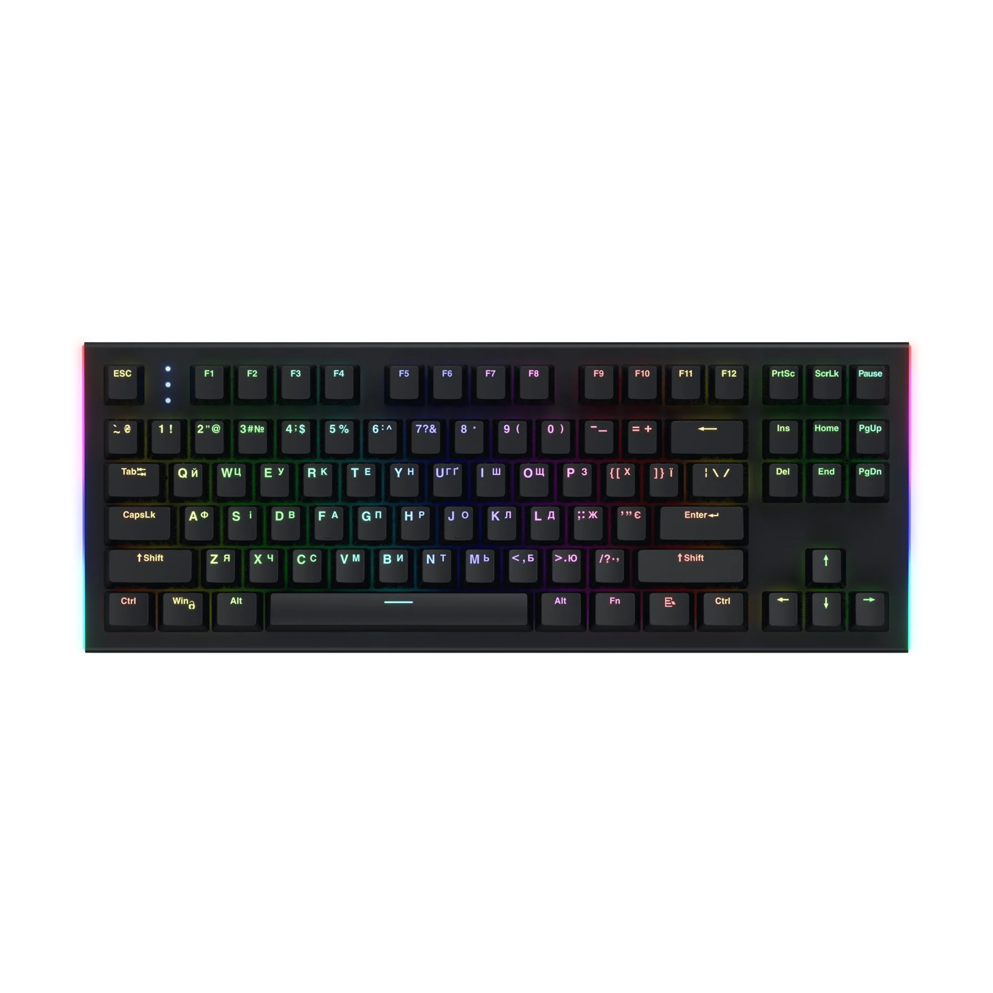 Купити Клавіатура HATOR Gravity X TKL Orange Black(HTK550UA) - фото 1