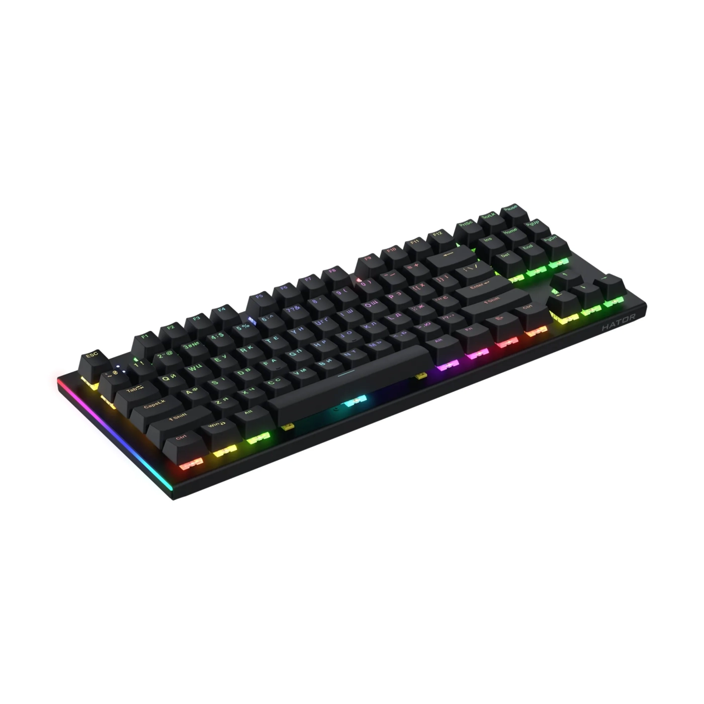 Купити Клавіатура HATOR Gravity X TKL Orange Black(HTK550UA) - фото 3