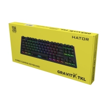 Купити Клавіатура HATOR Gravity X TKL Orange Black(HTK550UA) - фото 6