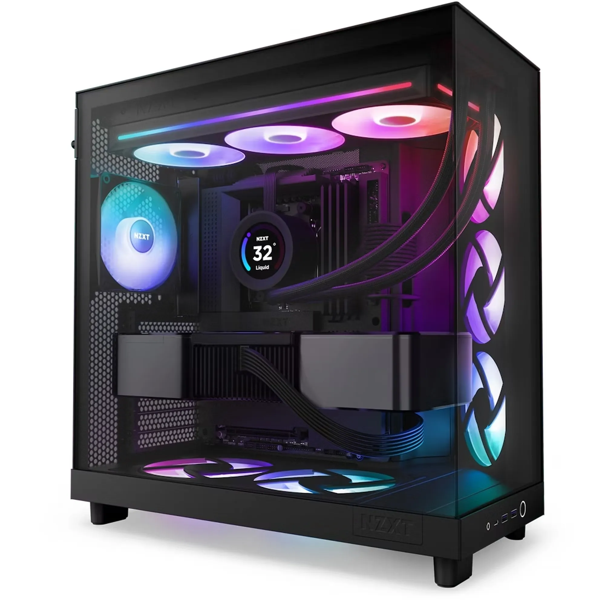 Купить Вентилятор NZXT F360 RGB Core Black (RF-U36HF-B1) - фото 5