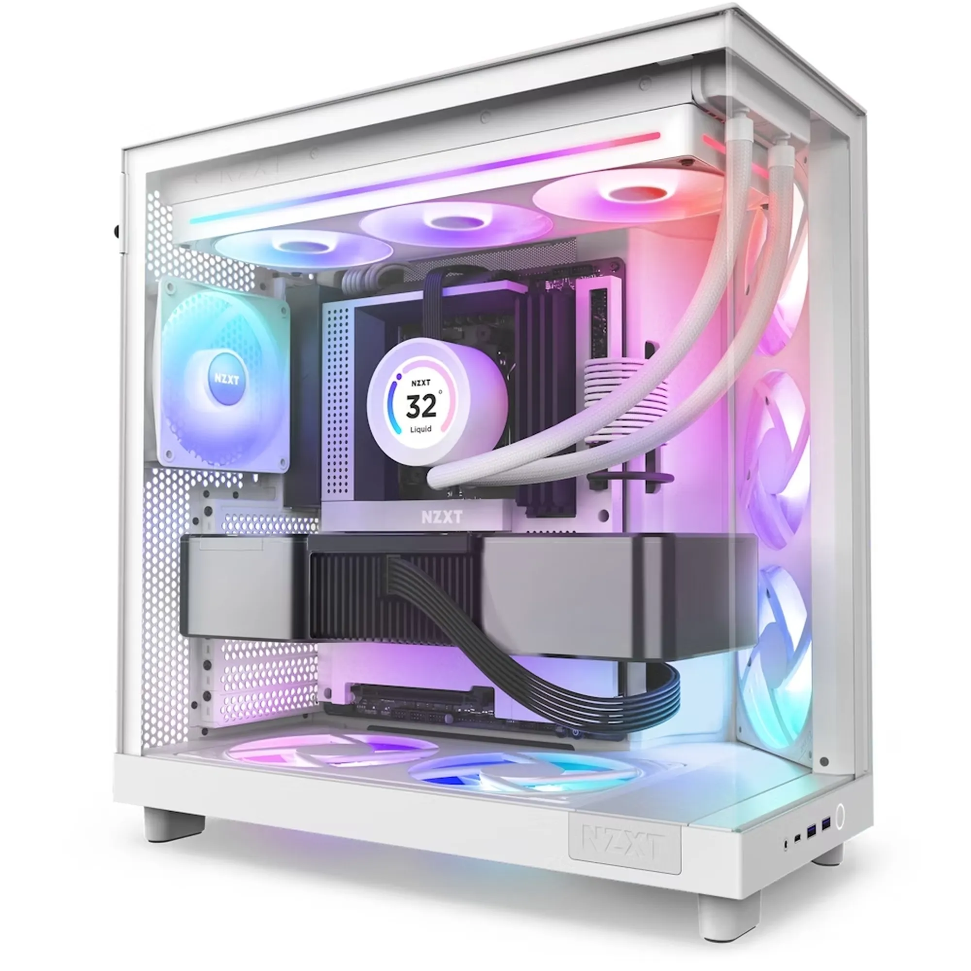 Купить Вентилятор NZXT F360 RGB Core White (RF-U36HF-W1) - фото 5