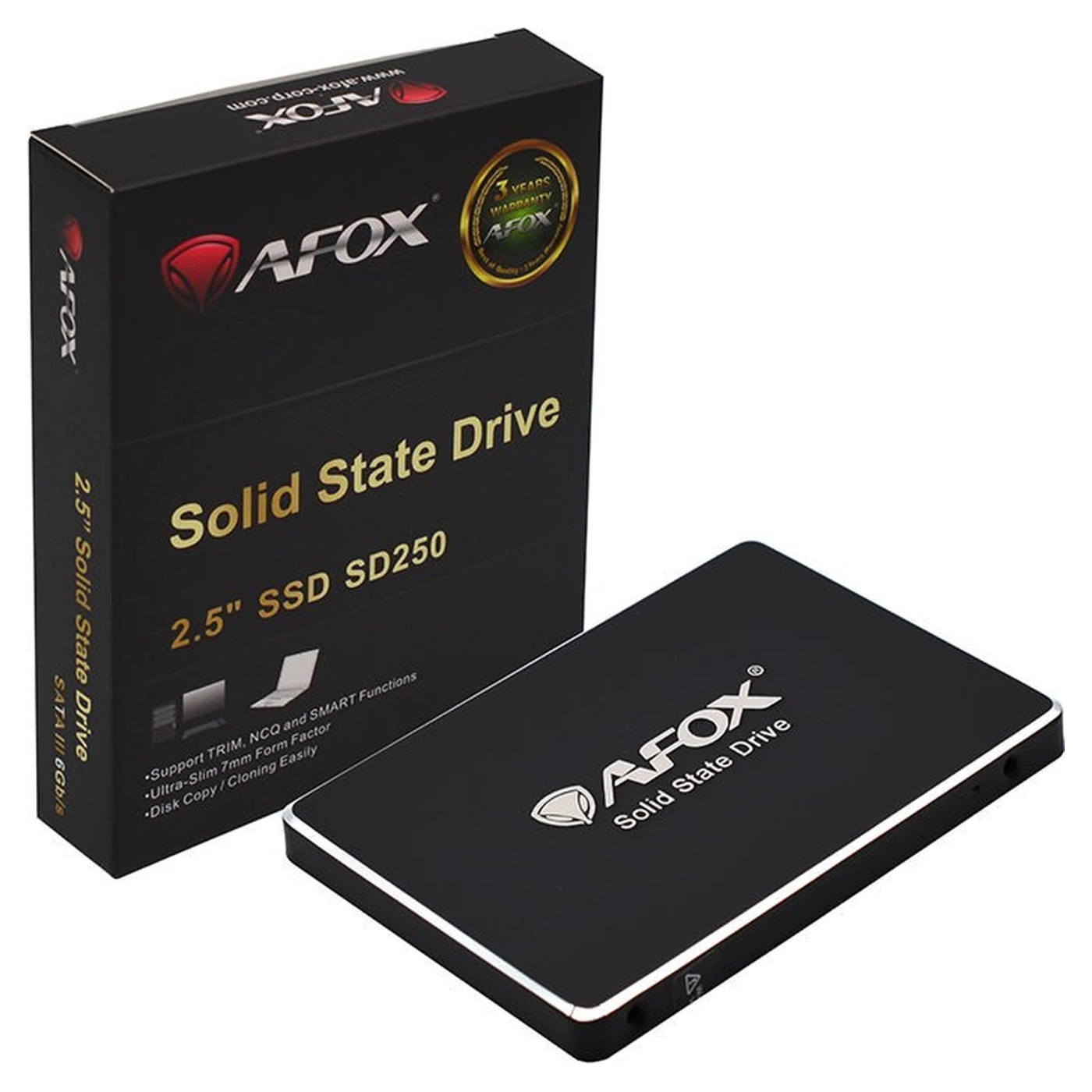 Купити SSD диск 512GB AFox SATA III 2.5" 3D TLC (SD250-512GN) - фото 5