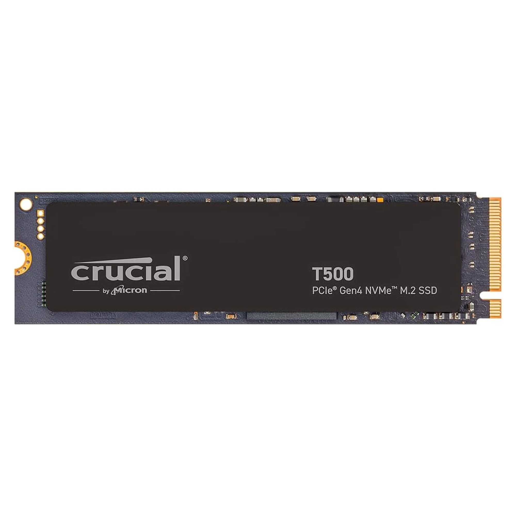 Купить SSD диск Crucial T500 500GB PCIe Gen4 NVMe M.2 (CT500T500SSD8) - фото 1