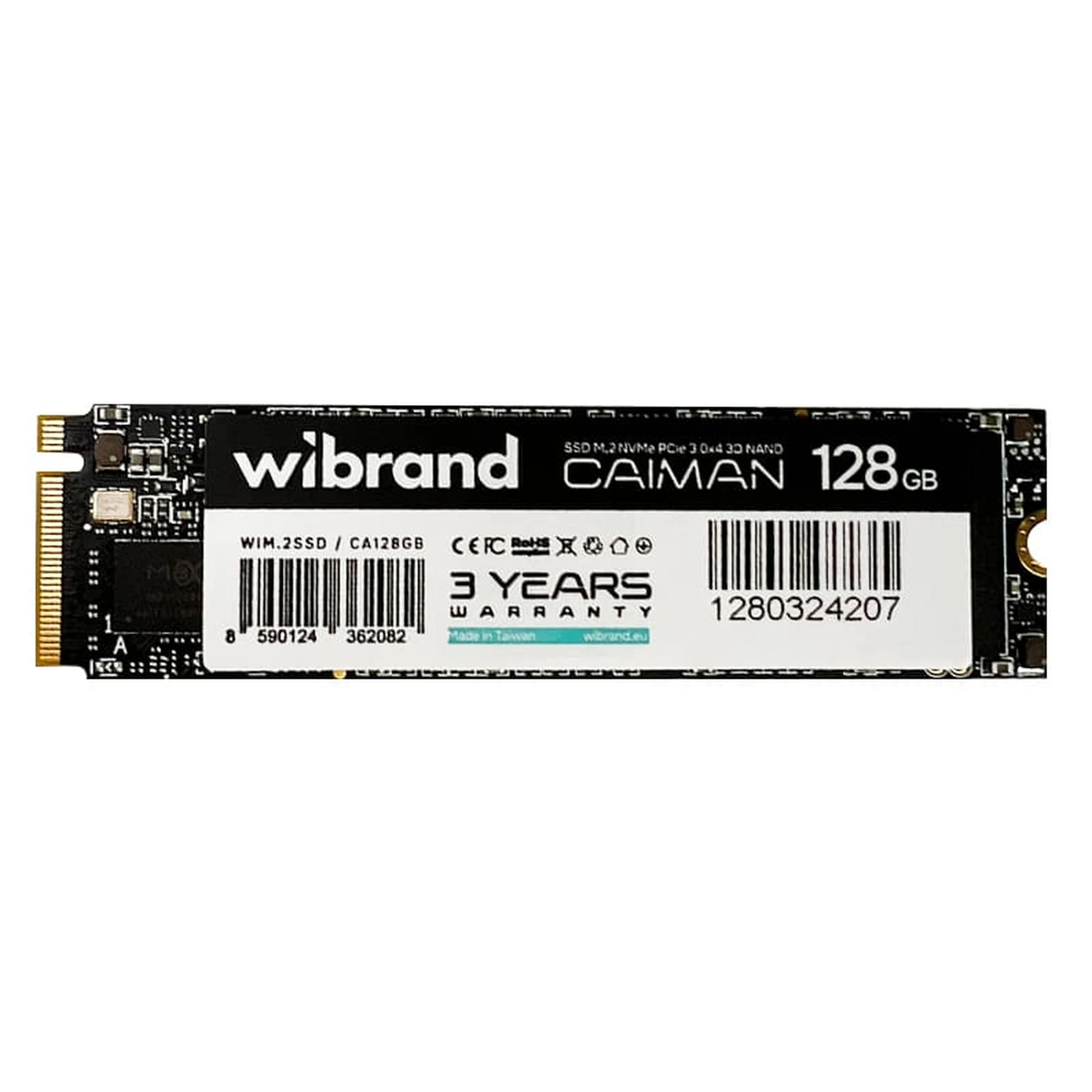 Купити SSD диск M.2 128GB Caiman Wibrand (WIM.2SSD/CA128GB) - фото 1