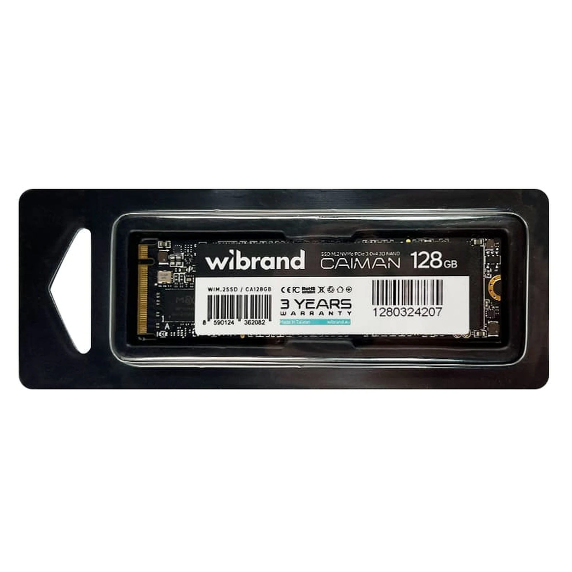 Купити SSD диск M.2 128GB Caiman Wibrand (WIM.2SSD/CA128GB) - фото 2