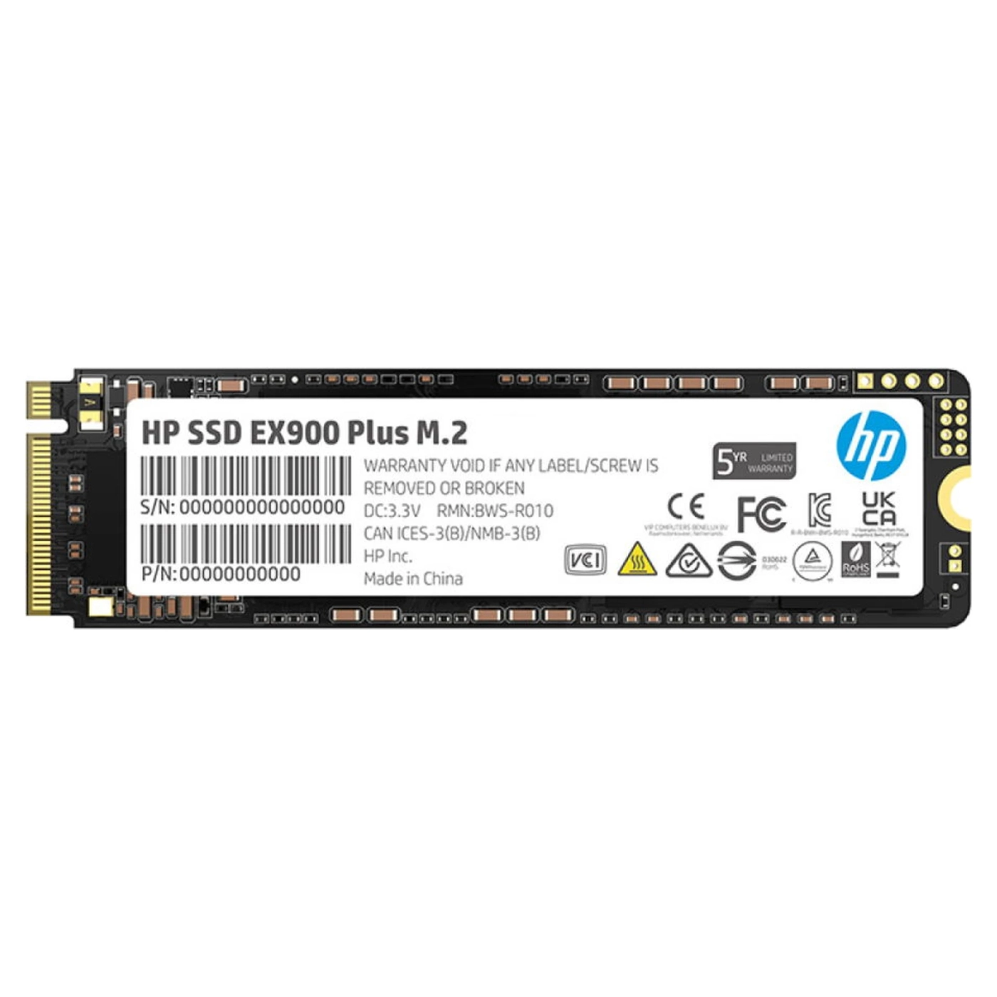 Купить SSD диск M.2 1TB EX900 Plus HP (35M34AA#ABB) - фото 1