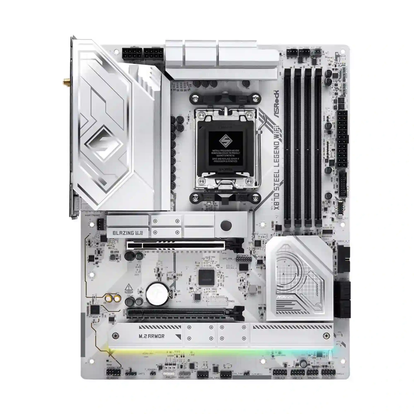 Купити Материнська плата ASRock X870 STEEL LEGEND WIFI - фото 1