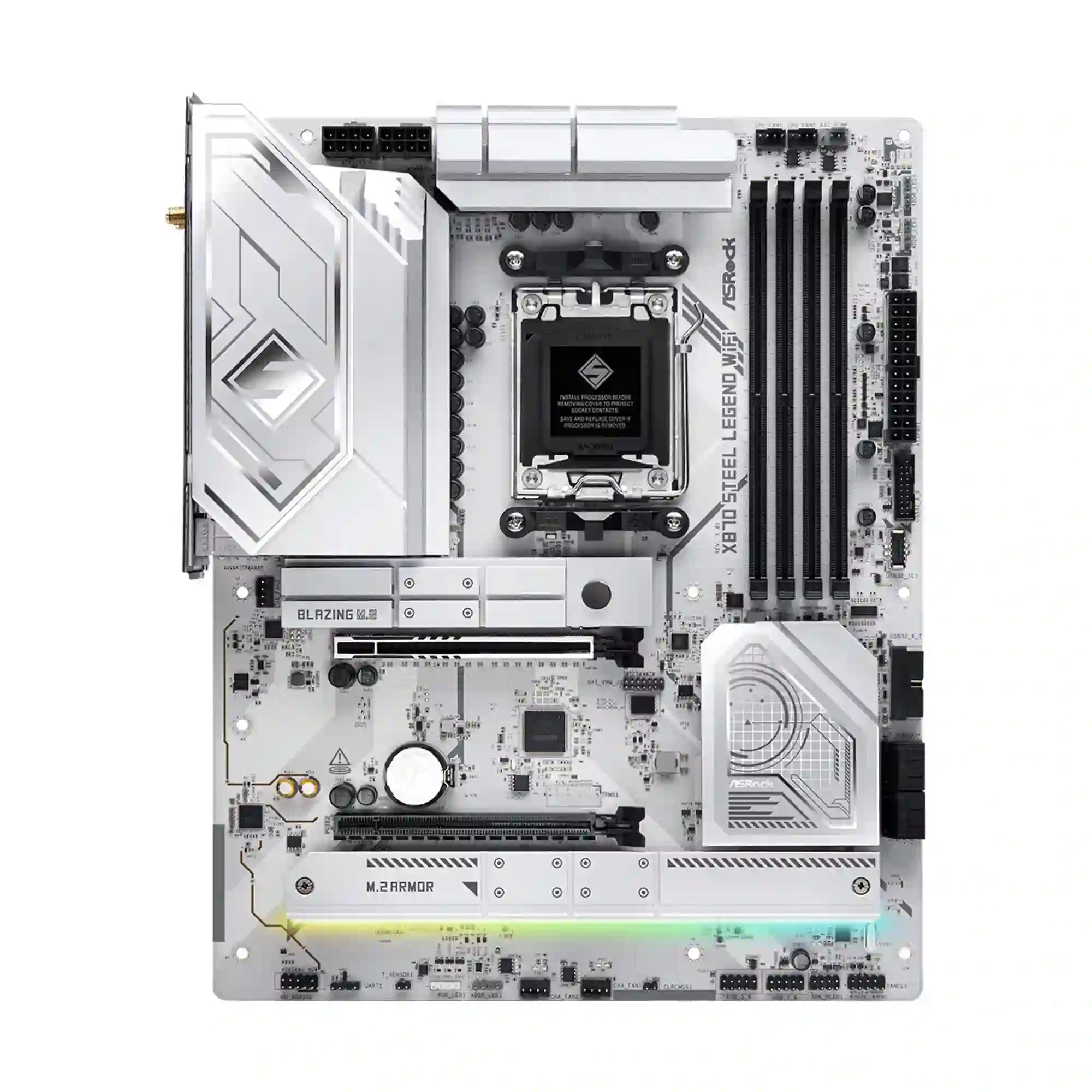 Купити Материнська плата ASRock X870 STEEL LEGEND WIFI - фото 1