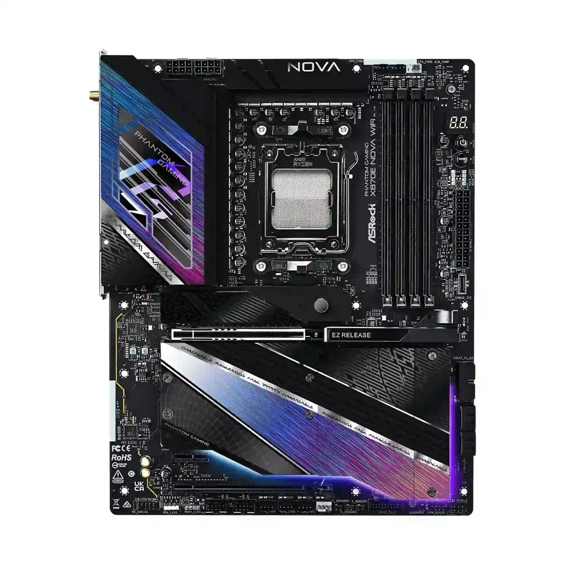 Купить Материнская плата ASRock X870E NOVA WIFI - фото 2