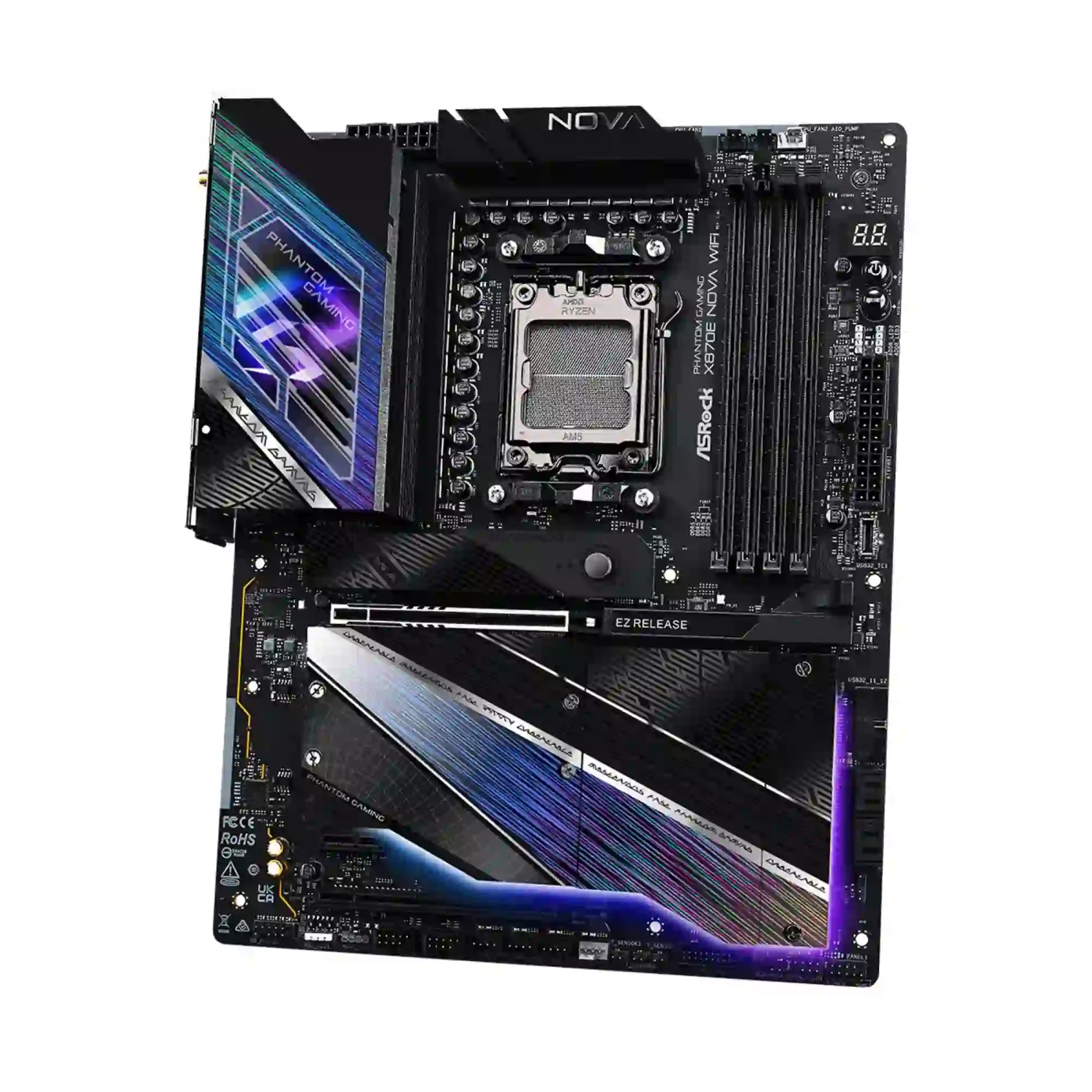 Купить Материнская плата ASRock X870E NOVA WIFI - фото 4
