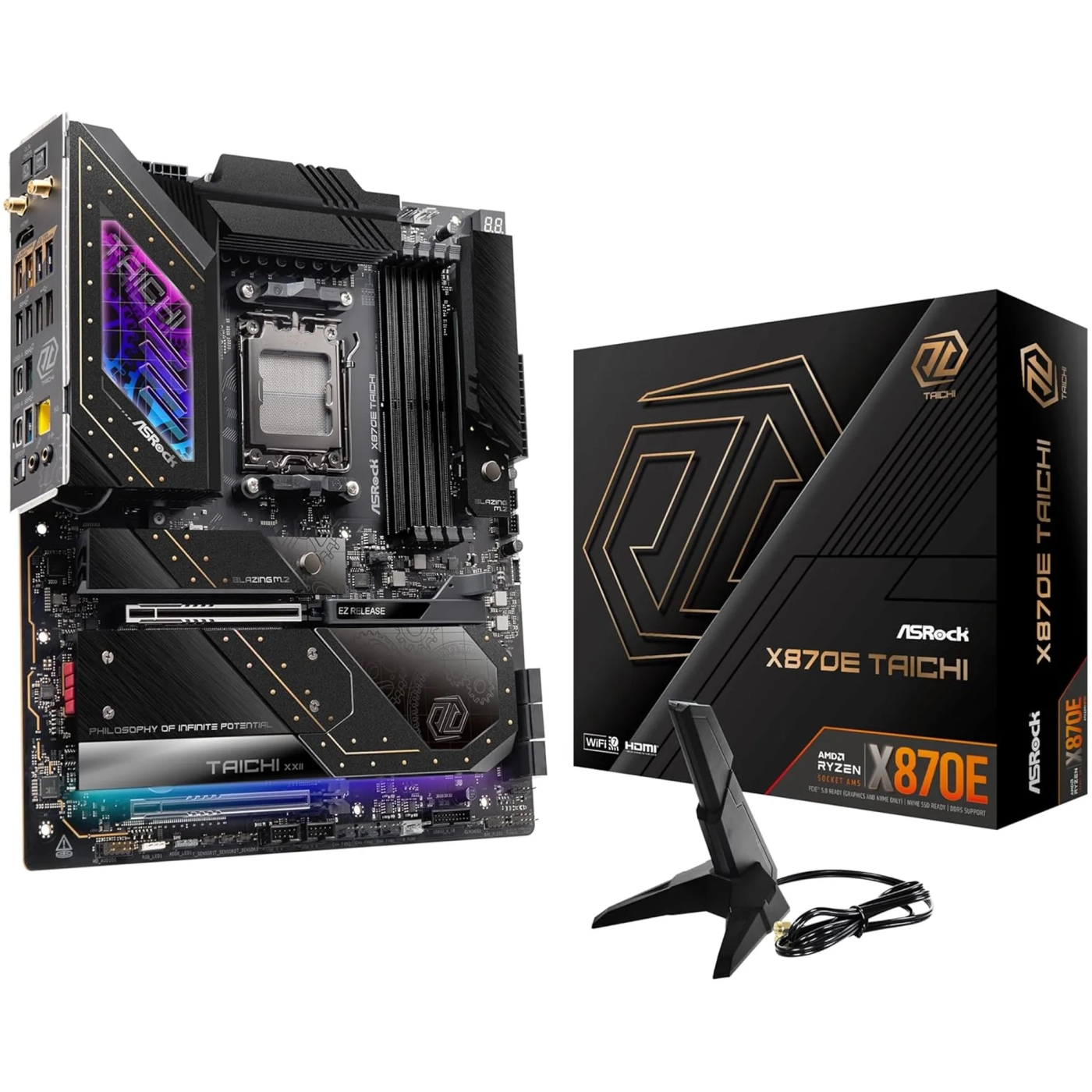 Купить Материнская плата ASRock X870E TAICHI - фото 1