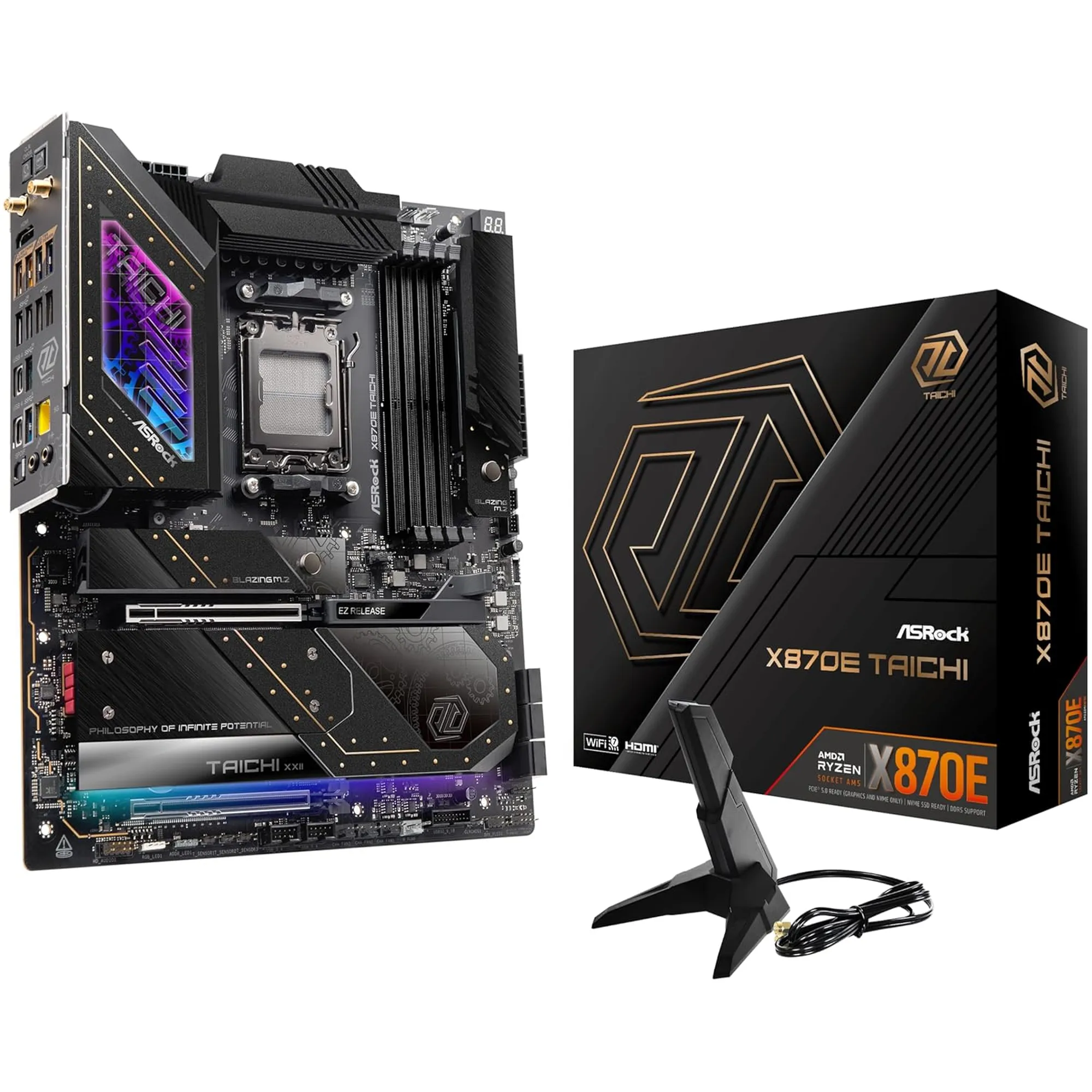 Купить Материнская плата ASRock X870E TAICHI - фото 1