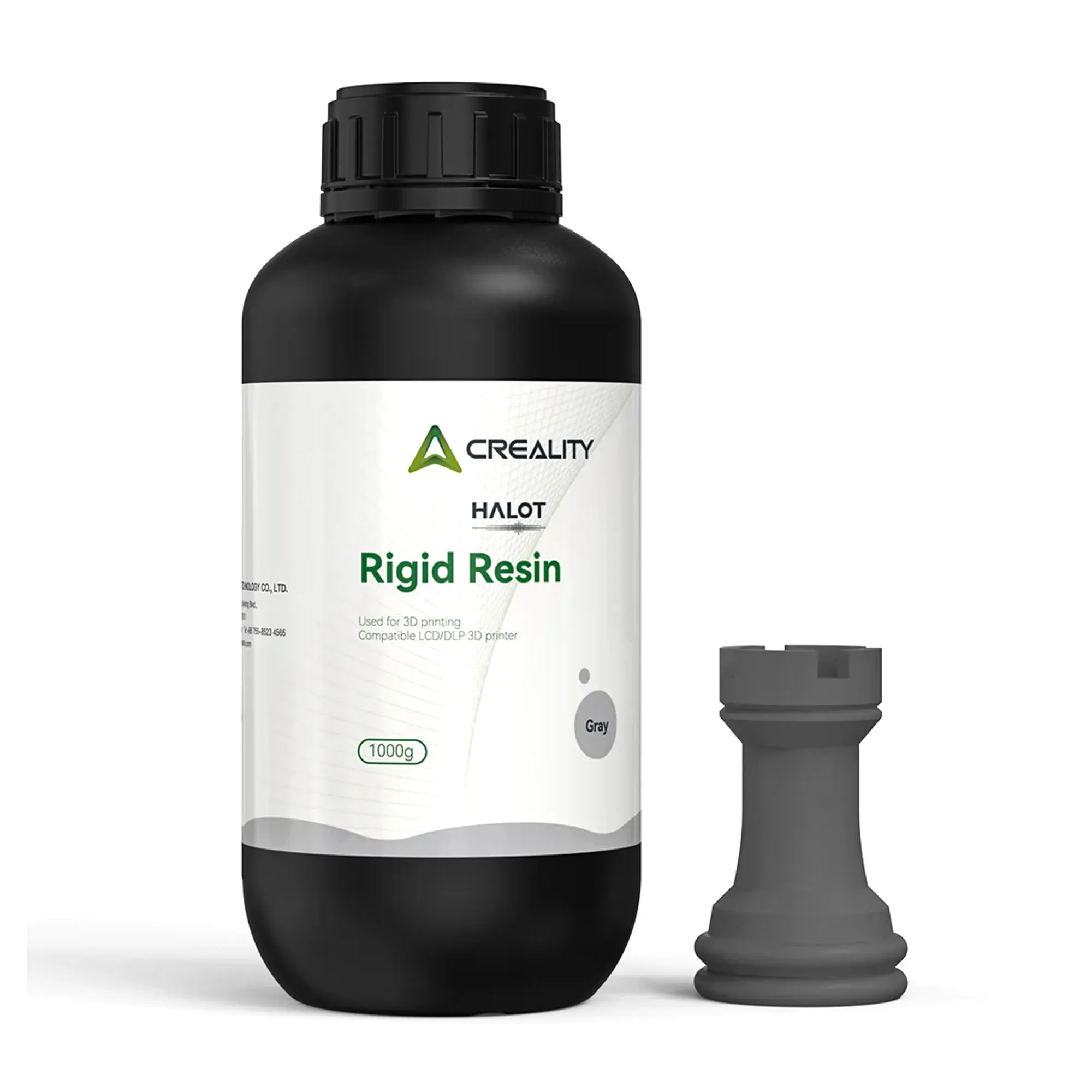 Купить Фотополимерная смола CREALITY HALOT Rigid Resin 1кг, серая (3302020100) - фото 1