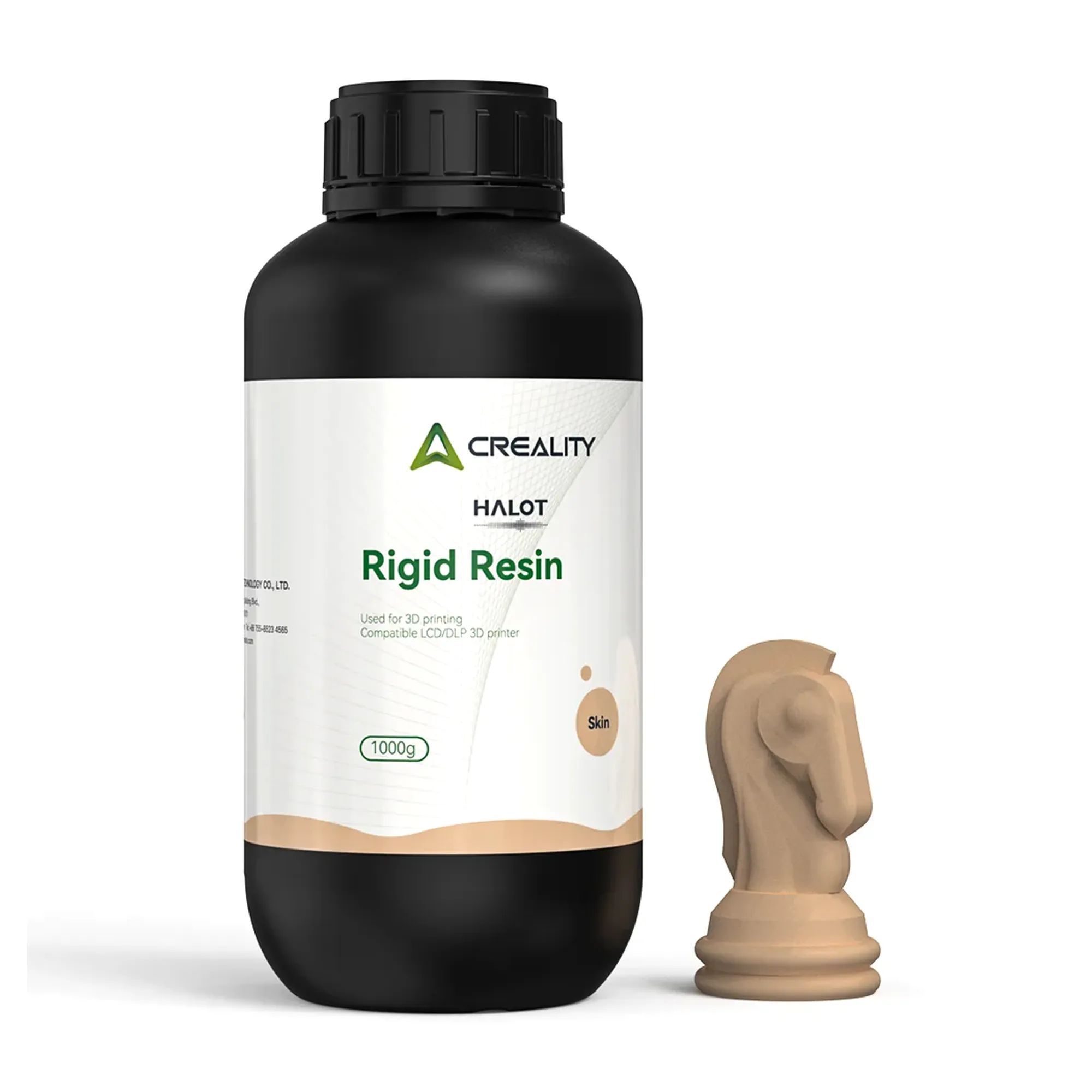 Купить Фотополимерная смола CREALITY HALOT Rigid Resin 1кг, телесная (3302020101) - фото 1
